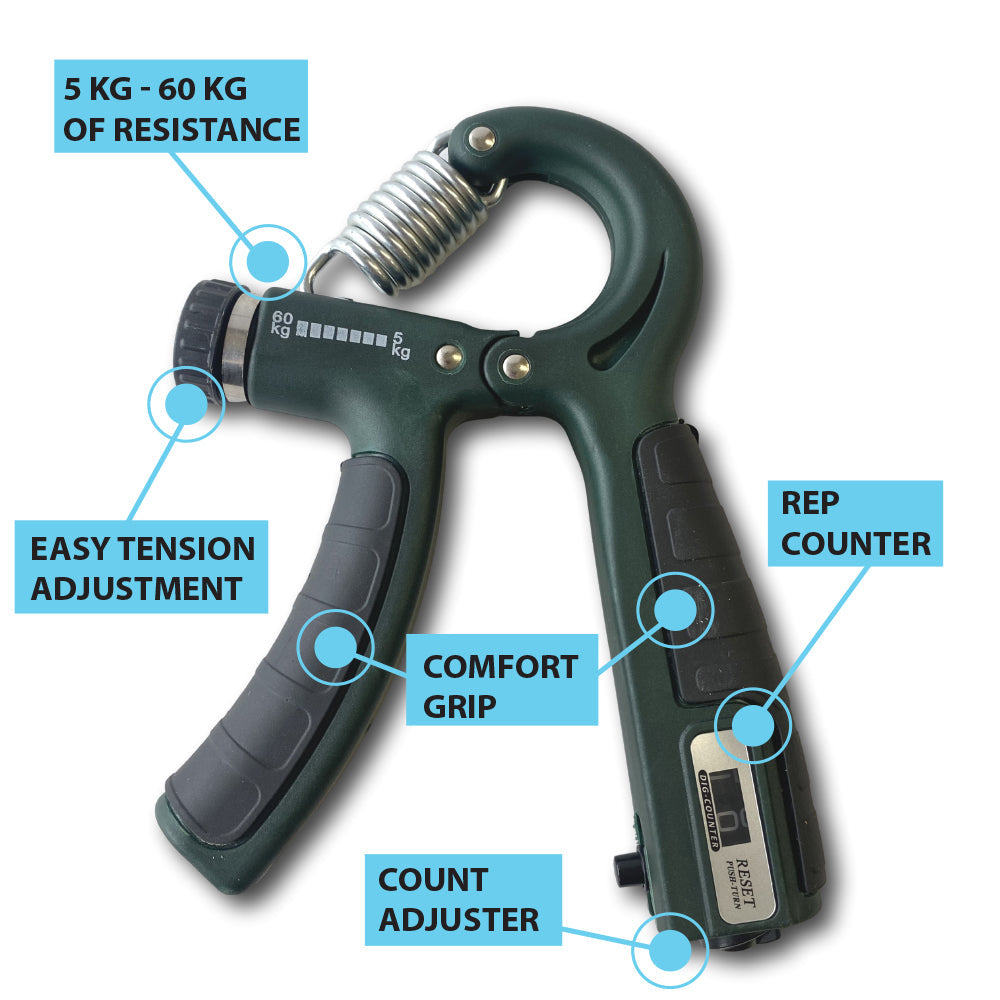 JerkFit Adjustable Grip Strength Hand Exerciser - JerkFit - Little Red General Store