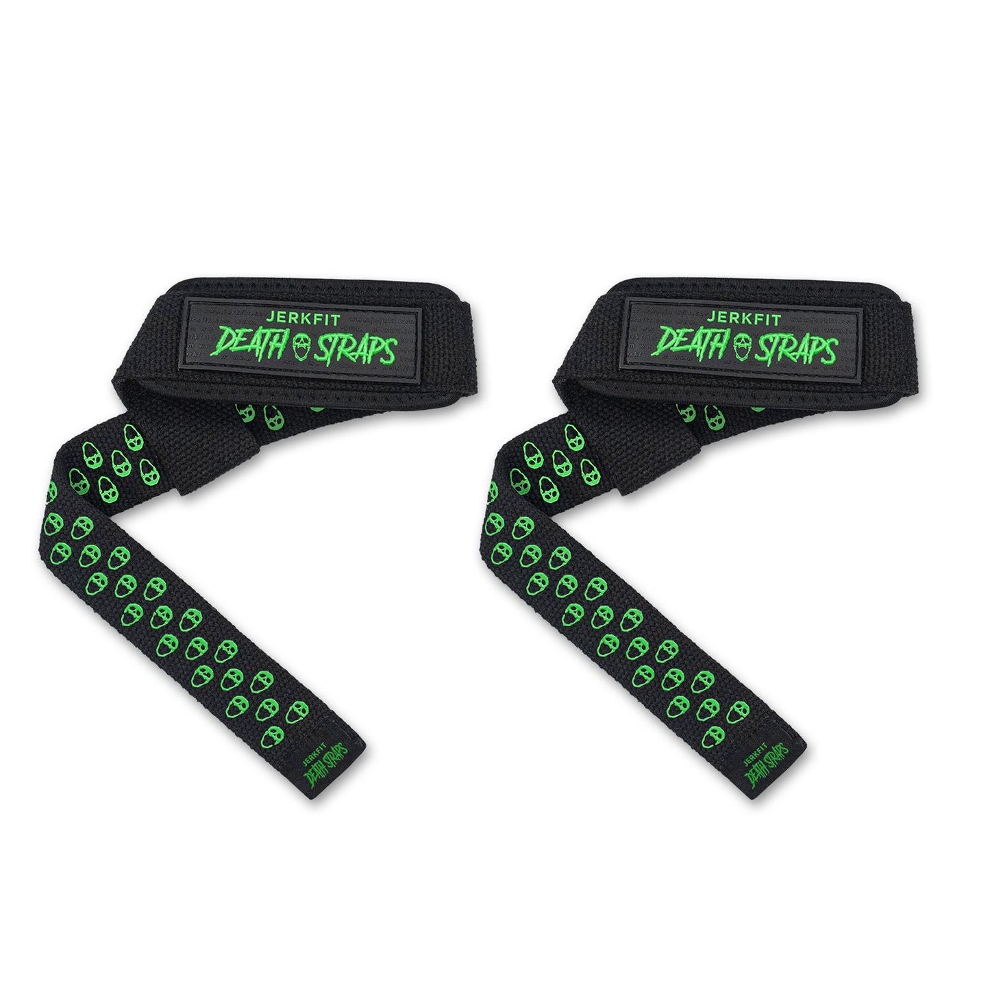 JerkFit Death Straps, Traditional Lifting Straps with Double Sided Skull - Grip - JerkFit - Little Red General Store