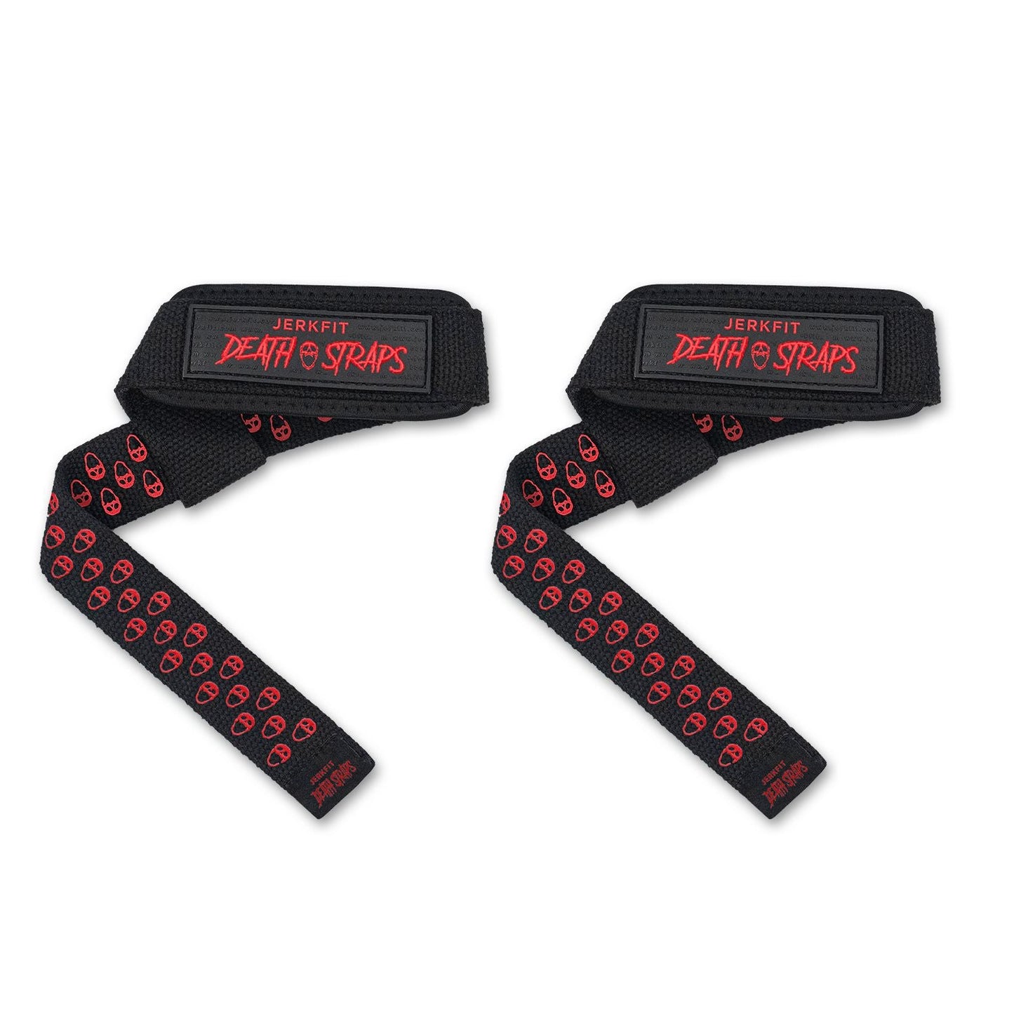 JerkFit Death Straps, Traditional Lifting Straps with Double Sided Skull - Grip - JerkFit - Little Red General Store