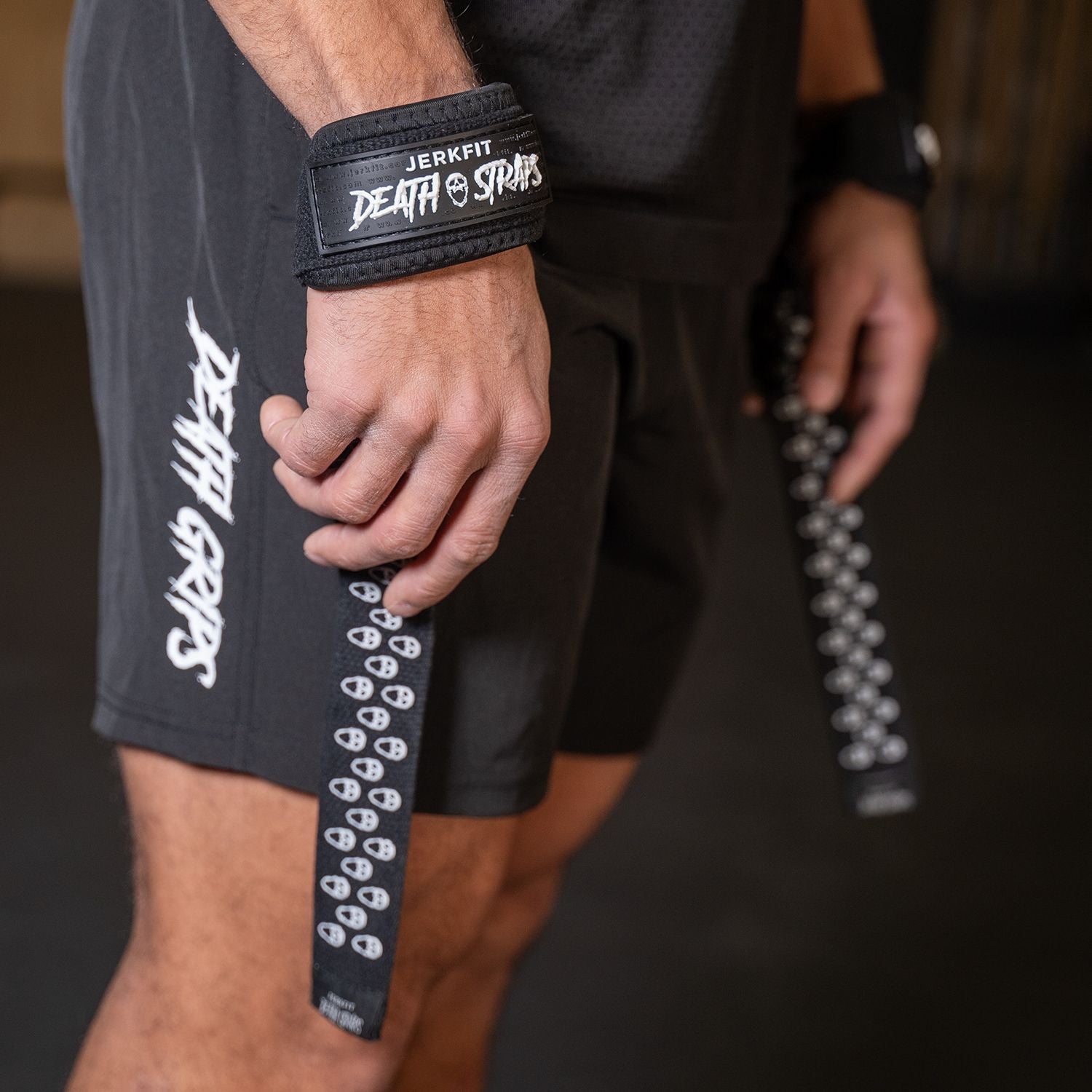 JerkFit Death Straps, Traditional Lifting Straps with Double Sided Skull - Grip - JerkFit - Little Red General Store