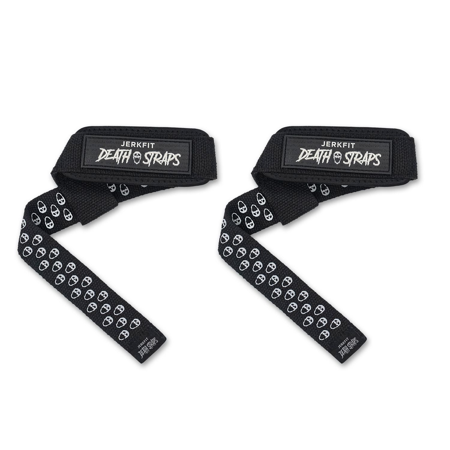 JerkFit Death Straps, Traditional Lifting Straps with Double Sided Skull - Grip - JerkFit - Little Red General Store