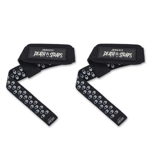 JerkFit Death Straps, Traditional Lifting Straps with Double Sided Skull - Grip - JerkFit - Little Red General Store