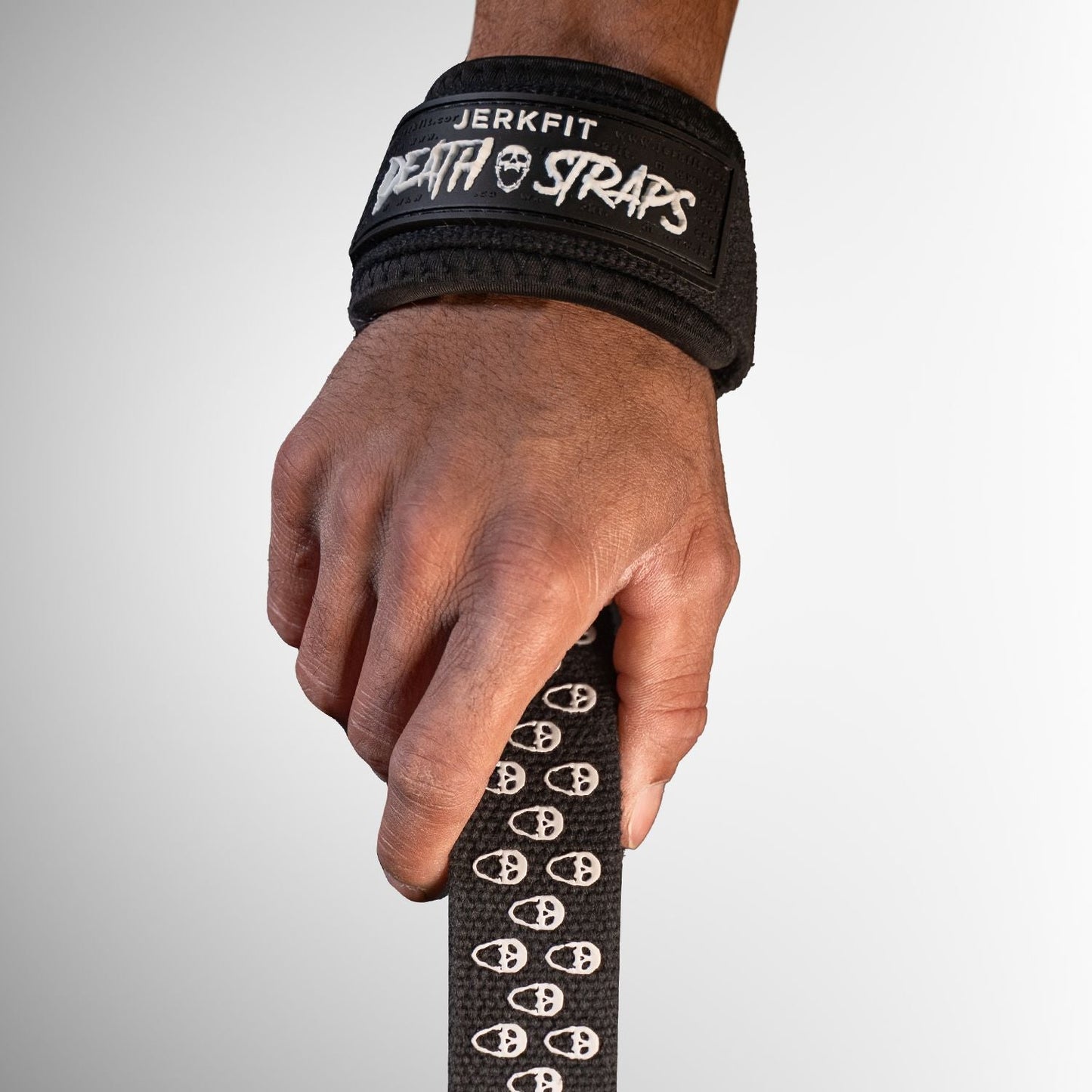 JerkFit Death Straps, Traditional Lifting Straps with Double Sided Skull - Grip - JerkFit - Little Red General Store