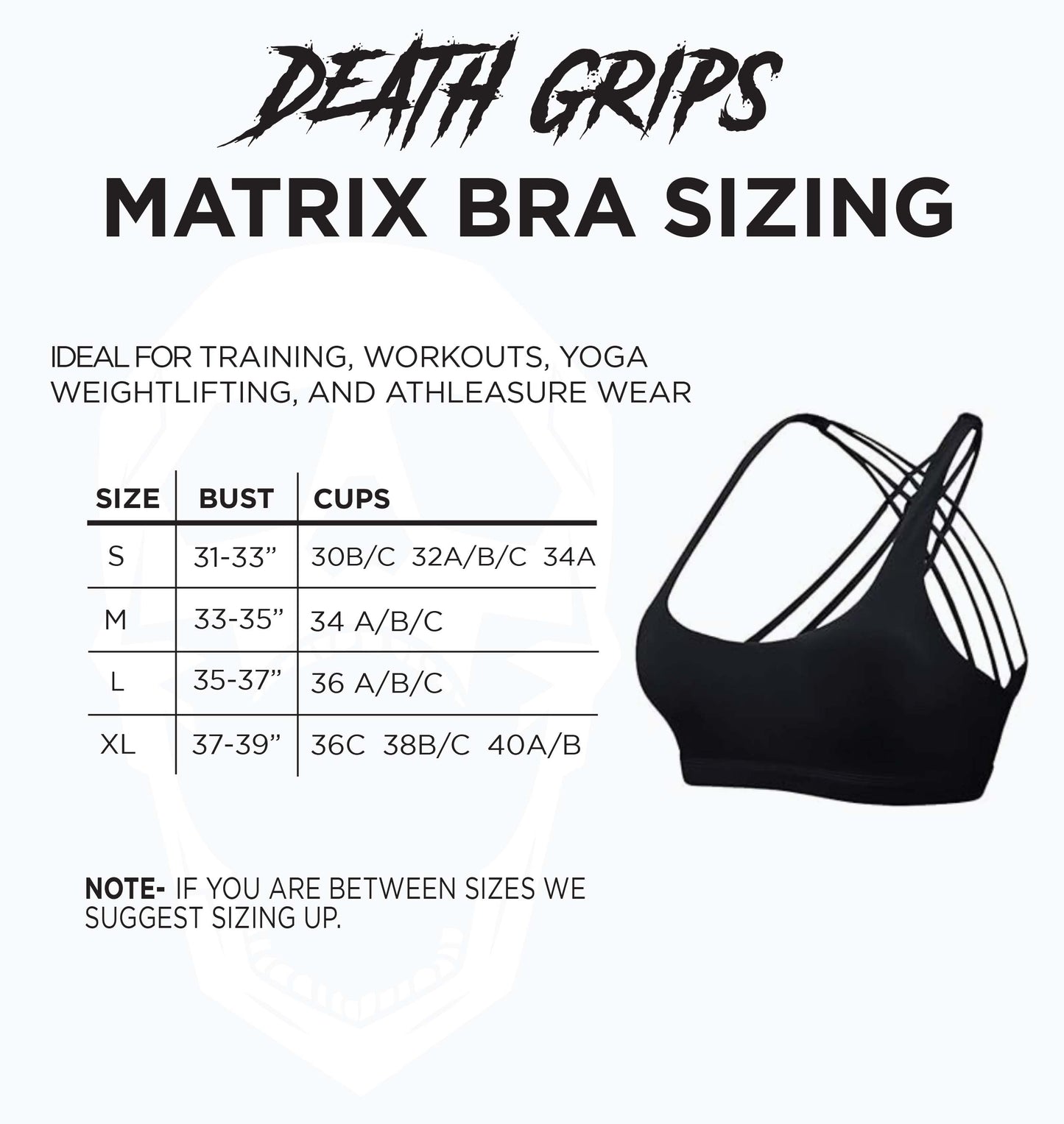 Women's Death Grips Strap - Matrix Performance Sports Bra - JerkFit - Little Red General Store