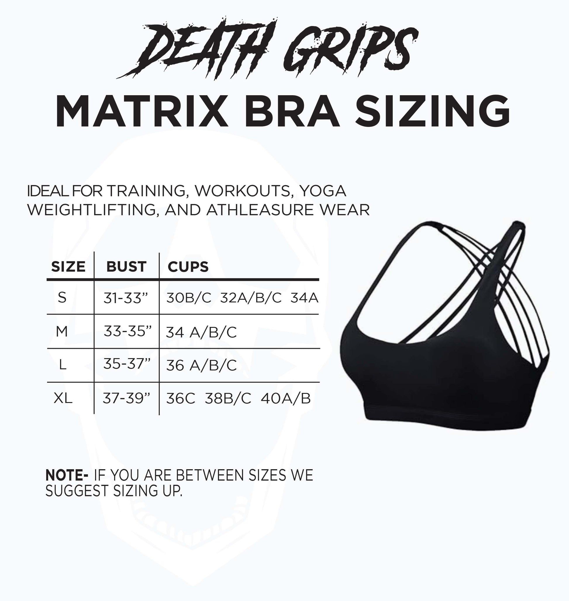 Women's Death Grips Strap - Matrix Performance Sports Bra - JerkFit - Little Red General Store