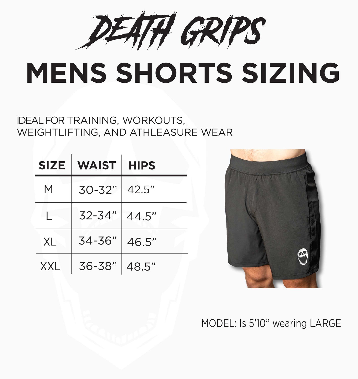 Men's Death Grips Athletic Performance Shorts - JerkFit - Little Red General Store