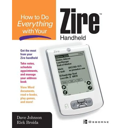 How to Do Everything with Your Zire Handheld