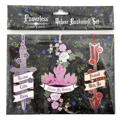 Lauren Roberts: Powerless Trilogy Deluxe Bookmark Set (Set of 3)