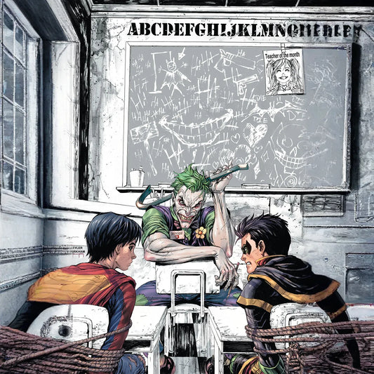 SUPER SONS #1 DETENTION UNKNOWN COMICS TYLER KIRKHAM CON EXCLUSIVE JOKER ONLY