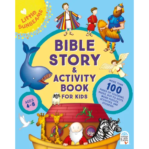 Bible Story and Activity Book for Kids (Little Sunbeams)