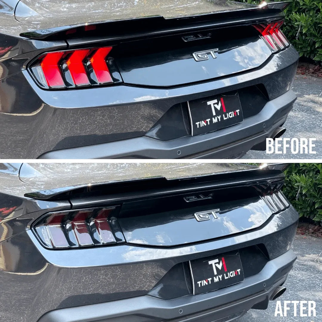 TML Smoked Acrylic Tail Light Covers for 2024+ Ford Mustang - JSD Space - Little Red General Store