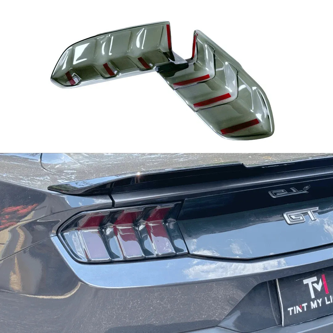 TML Smoked Acrylic Tail Light Covers for 2024+ Ford Mustang - JSD Space - Little Red General Store