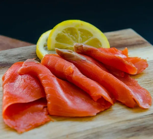 Wild Sockeye Salmon Lox (8oz / 226g each) - 20PK, (10lb / 4.5kg total)