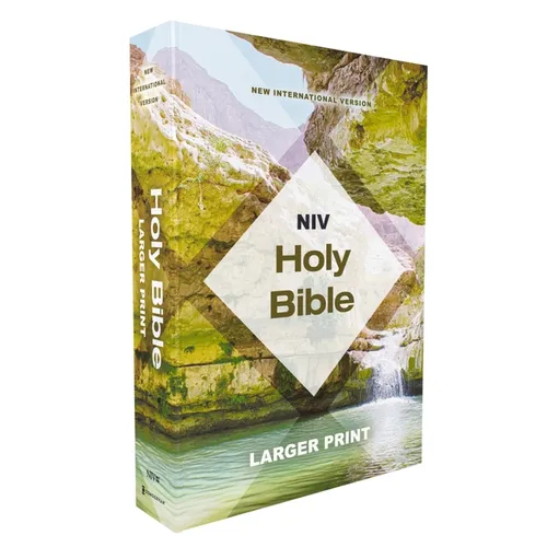 Niv, Holy Bible, Larger Print, Economy Edition, Paperback, Teal/Tan, Comfort Print