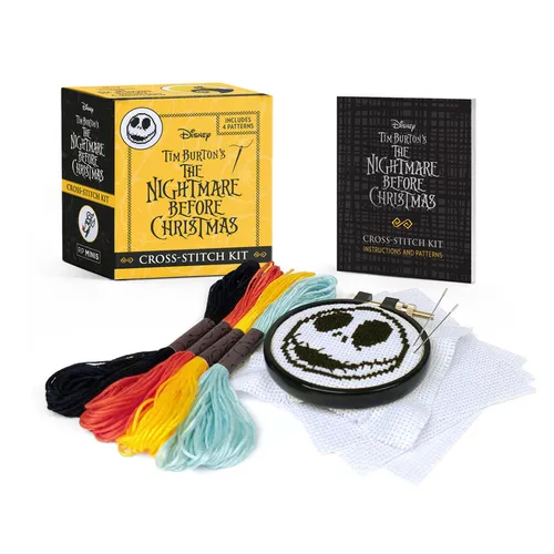 Disney Tim Burton's the Nightmare Before Christmas Cross-Stitch Kit