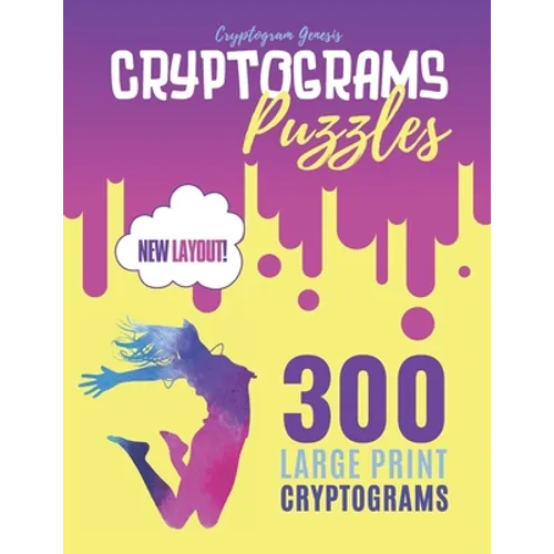 Cryptograms Puzzles: Cryptograms Quotes Puzzles, Cryptogram Families Puzzle Book, Book Of Cryptograms