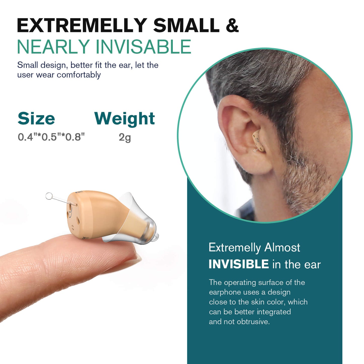 K19R Rechargeable OTC $99 Hearing Aids
