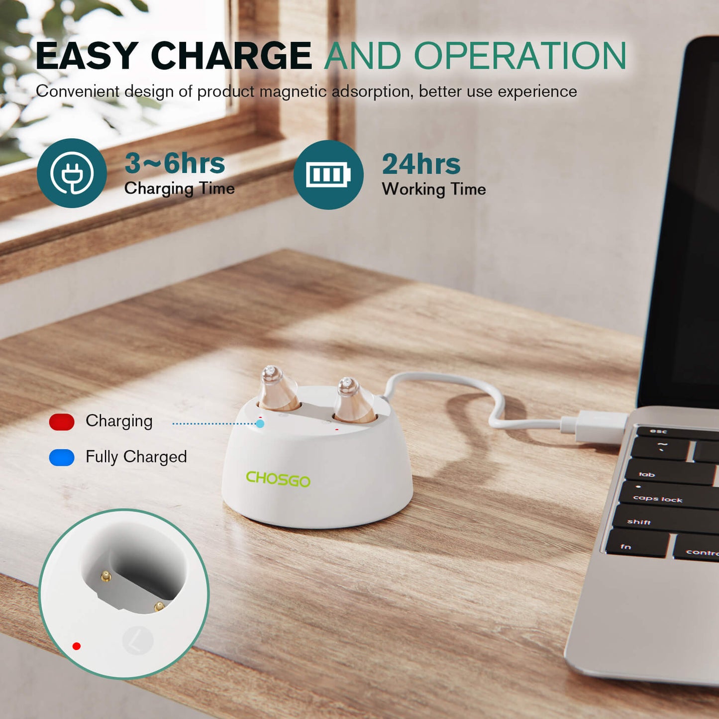 K19R Rechargeable OTC $99 Hearing Aids