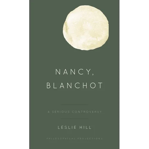 Nancy, Blanchot: A Serious Controversy