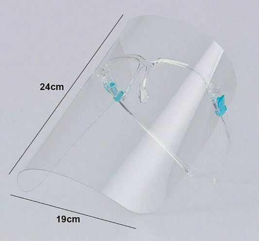 Face Shield with Glasses Reusable Unisex - Kargo Fresh - Little Red General Store