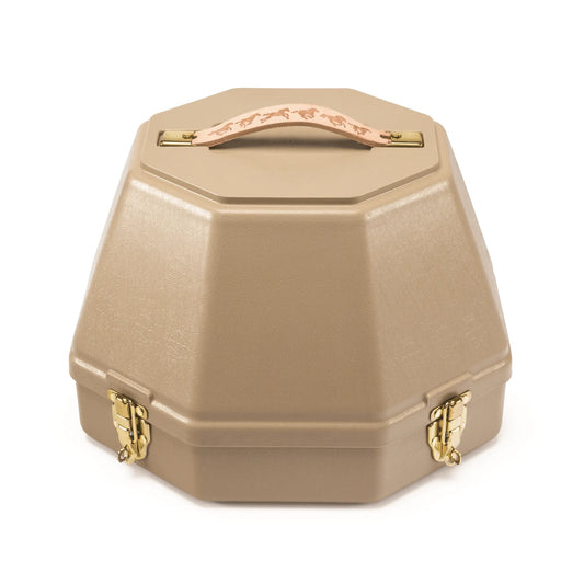 KD-141 English Hat Box – Premium Helmet Storage for Equestrian Riders