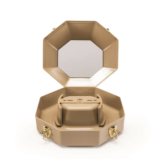 KD-141A English Hat Box with Accessory Case
