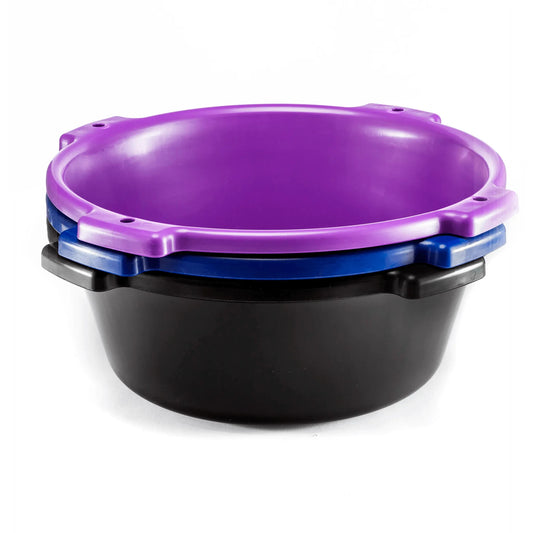 KD‑168 Platinum Line Pan Feeder – Ultra-Durable Shallow Feed Pan for Horses