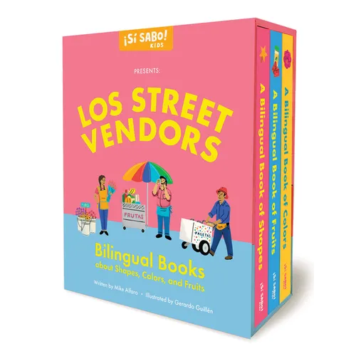 Los Street Vendors: Bilingual Book Set about Shapes, Colors, and Fruits