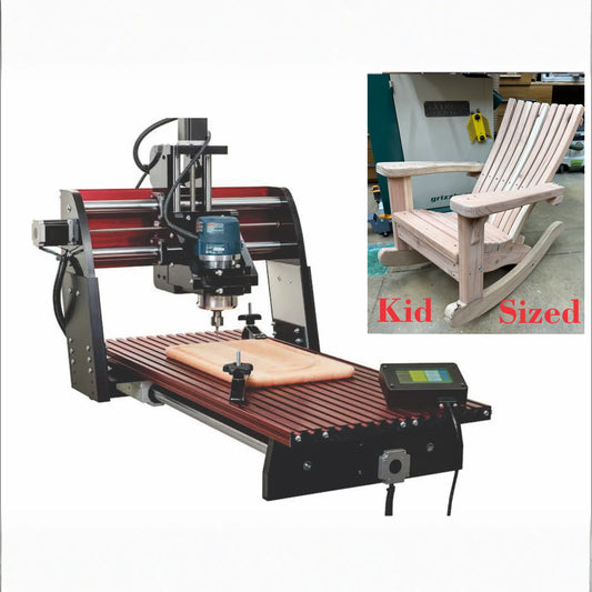 CNC Files For Kids Rocking Chair - Adirondack Style
