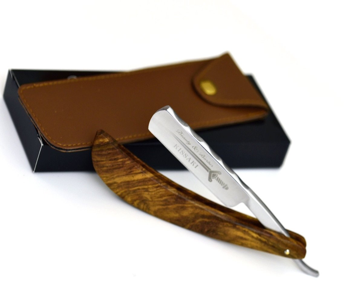 Kissaki Straight Razor German high speed steel