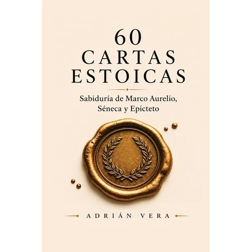 60 Cartas Estoicas: Guía de estoicismo: sabiduría práctica de Marco Aurelio, Séneca y Epicteto para vivir con calma, propósito y fortaleza interior