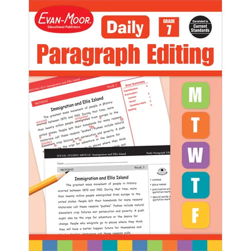 Daily Paragraph Editing Grade 7 Te