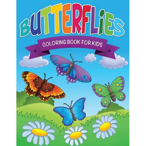 Butterflies Coloring Book for Kids