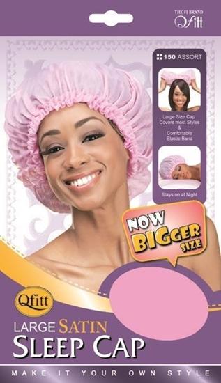 LARGE SATIN SLEEP CAP