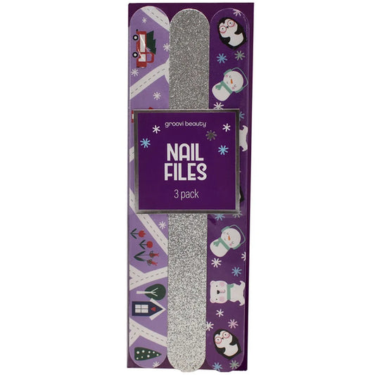 GROOVI Nail File Set (3Pack)