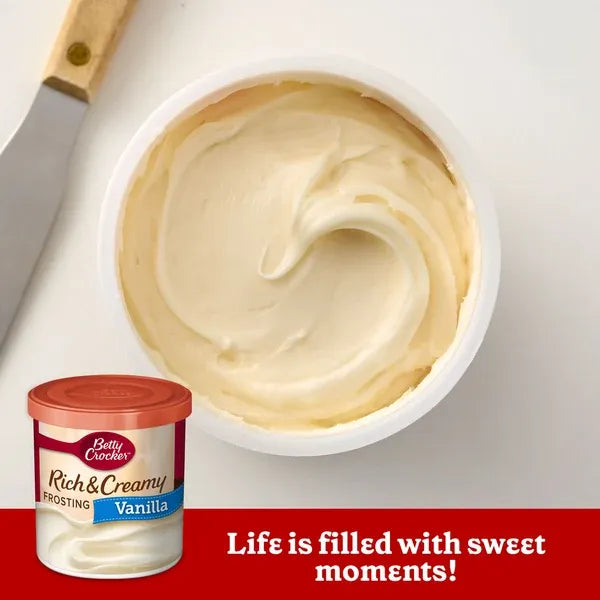 Betty Crocker Gluten Free Rich & Creamy Vanilla Frosting