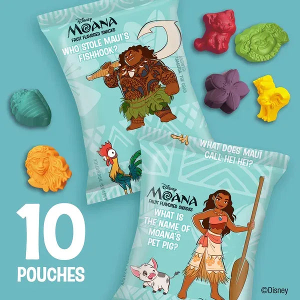 Betty Crocker Disney Moana Gluten Free Fruit Flavored Snacks