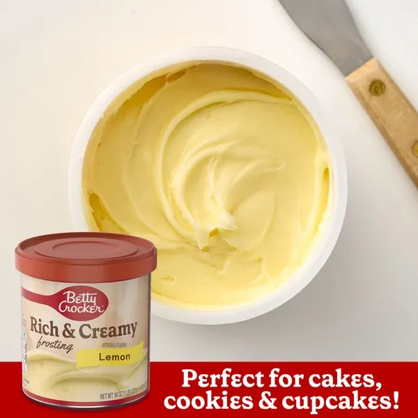 Betty Crocker Rich and Creamy Lemon Frosting