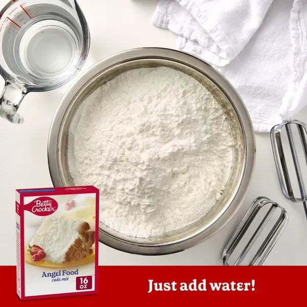 Betty Crocker Angel Food Cake Mix, Just Add Water