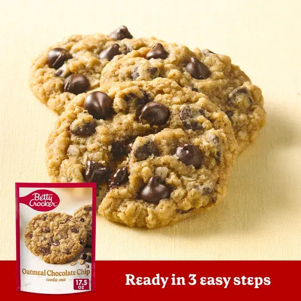 Betty Crocker Oatmeal Chocolate Chip Cookie Mix