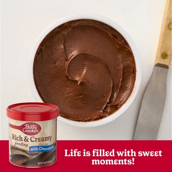 Betty Crocker Rich and Creamy Milk Chocolate Frosting