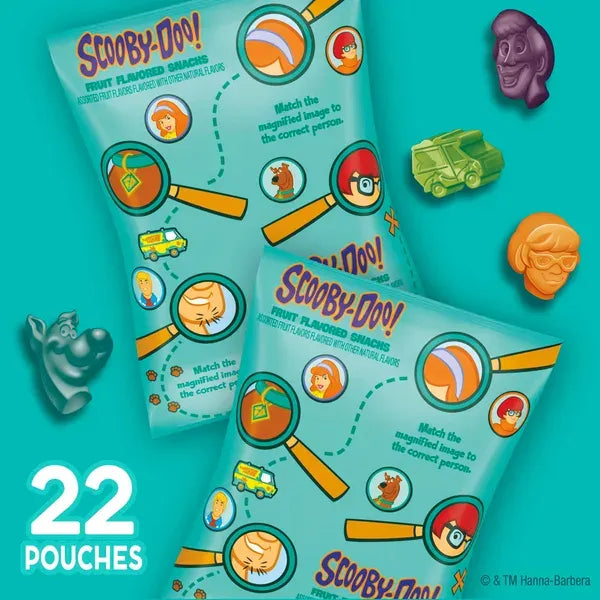 Betty Crocker Scooby-Doo Gluten Free Fruit Flavored Snacks Value Pack