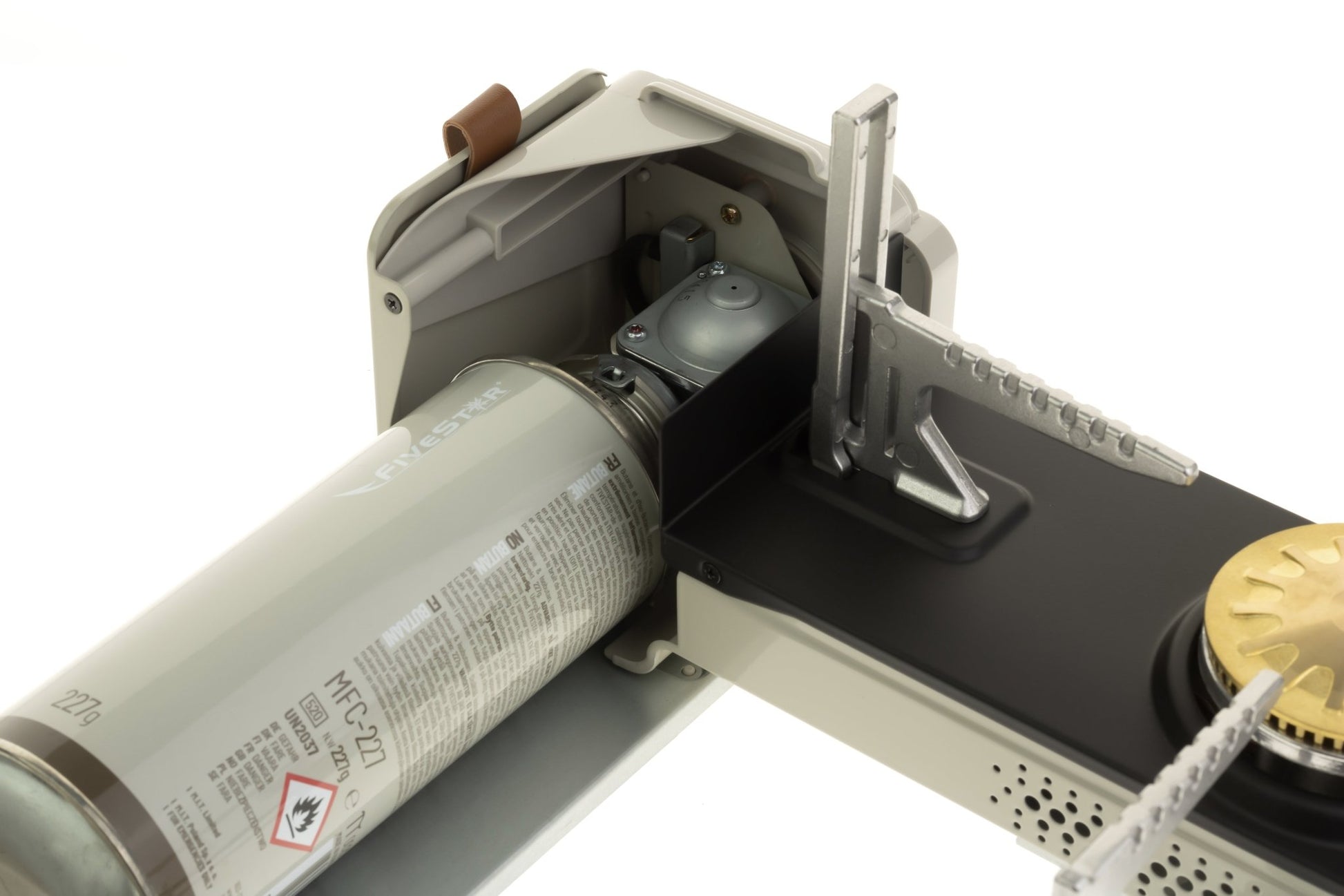 Leafy, Transformer Folding Butane Gas Chef Stove with Case (8,000 BTU) (gas cartridge not included) - Leafy, - Little Red General Store