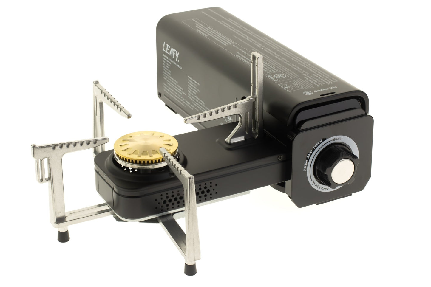 Leafy, Transformer Folding Butane Gas Chef Stove with Case (8,000 BTU) (gas cartridge not included) - Leafy, - Little Red General Store