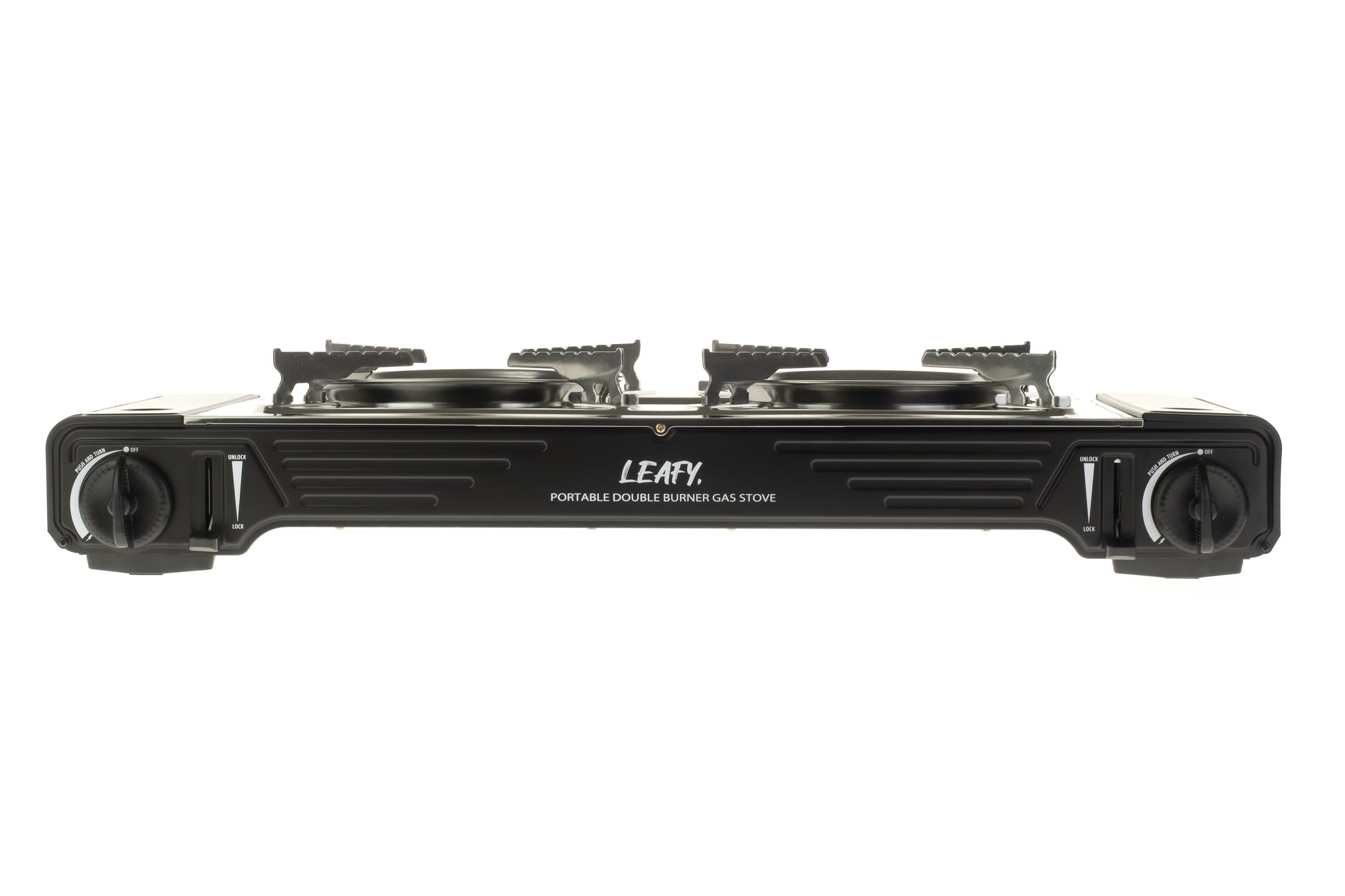Leafy, Butane Gas Twin Burner Chef Gas Stove with Case (15,000 BTU) (gas cartridge not included) - Leafy, - Little Red General Store