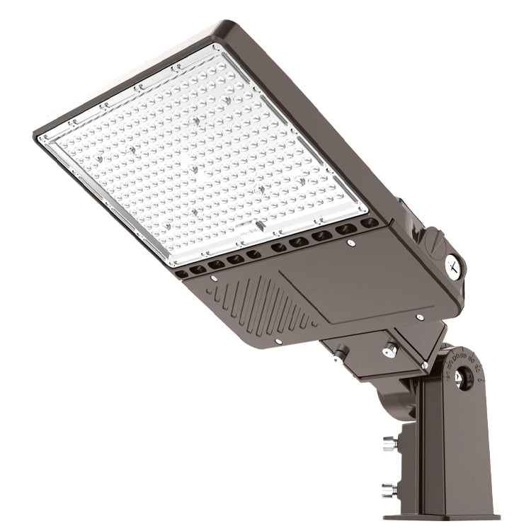 LED Parking Lot Light With Built-in Photocell 90W 120W 150W 200W 240W 320W Tunable 5000K 100-277V IP65 Outdoor LED Shoebox Pole Lights