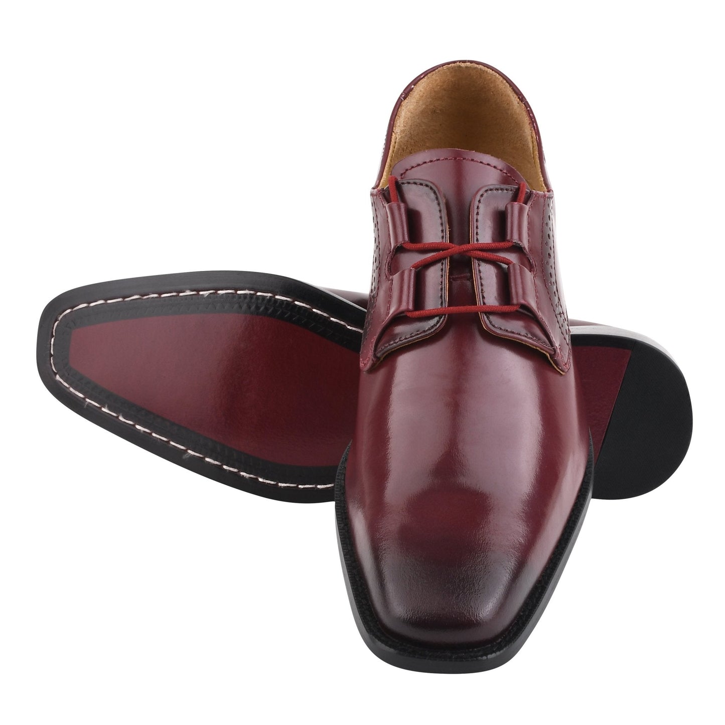BARBARA Genuine Leather Oxford Dress Shoes for Men - LIBERTYZENO - Little Red General Store