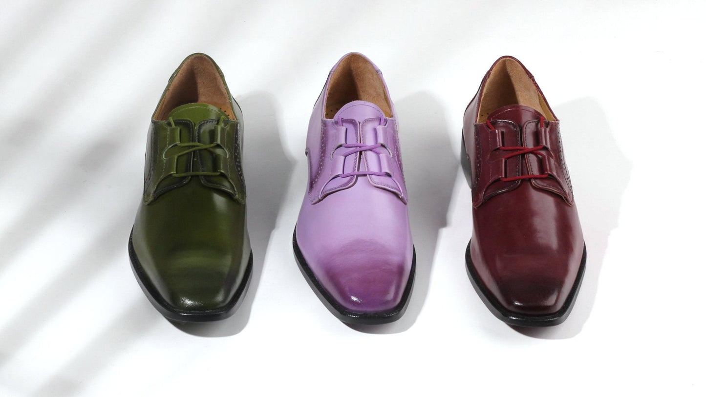 BARBARA Genuine Leather Oxford Dress Shoes for Men - LIBERTYZENO - Little Red General Store