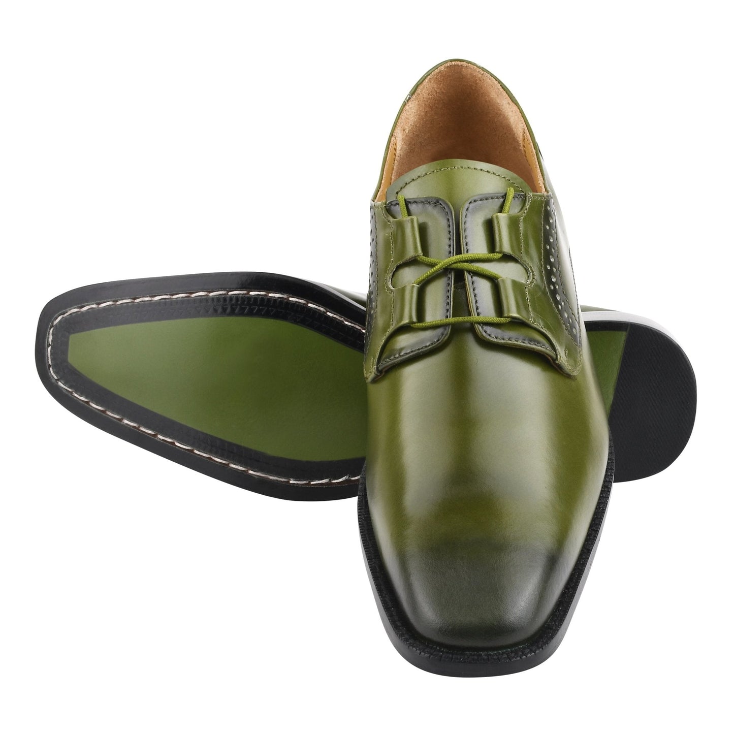BARBARA Genuine Leather Oxford Dress Shoes for Men - LIBERTYZENO - Little Red General Store