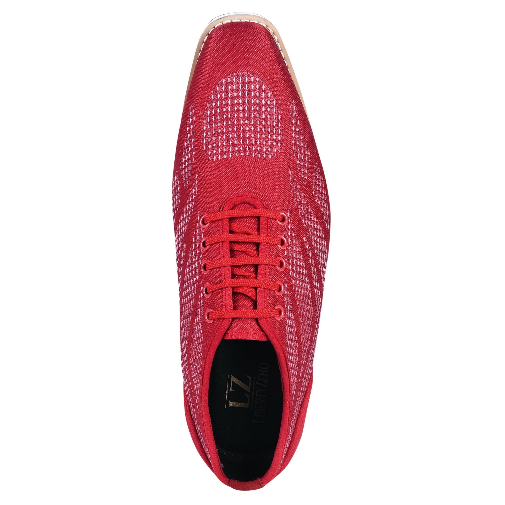 Lava Singh Mens Casual Textile Printed Lace up Shoes - LIBERTYZENO - Little Red General Store